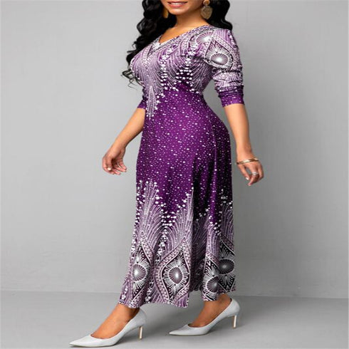 Long sleeve maxi dress - ROUTINE FASHION